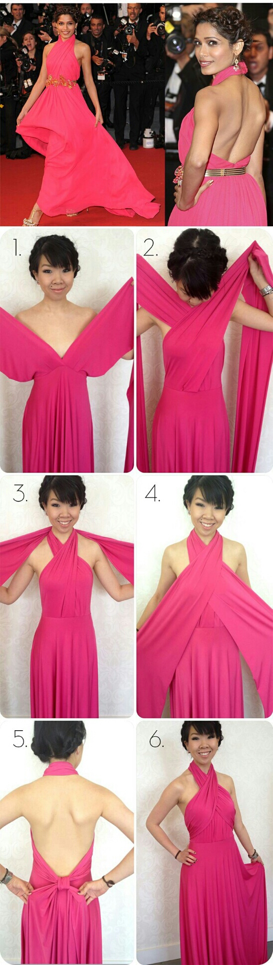 Creative Ways To Wrap and Style The Convertible Infinity Dress