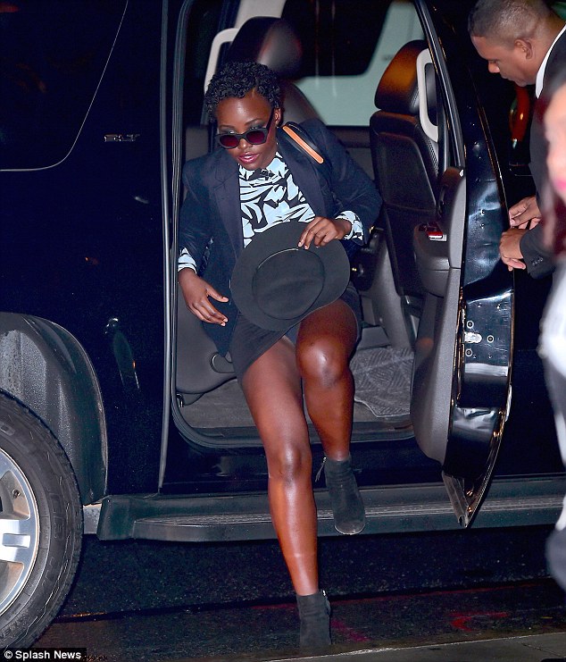 Lupita Nyong O Suffers A Mini Skirt Wardrobe Malfunction Fpn