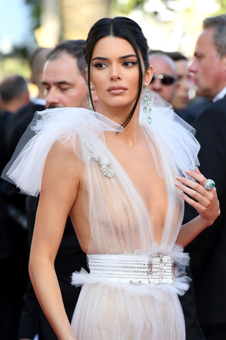 Kendall Jenner Is Wearing Only The Naked Dress At Cannes Film Festival