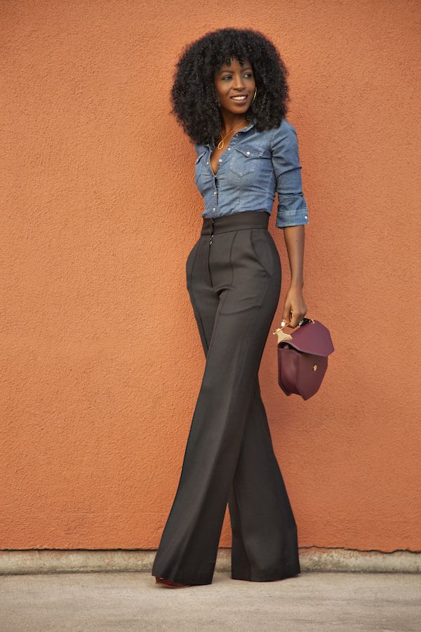 womens high waisted formal trousers south africa