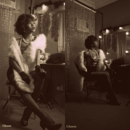 Mocheddah Channels Marilyn Monroe for Ghoste magazine