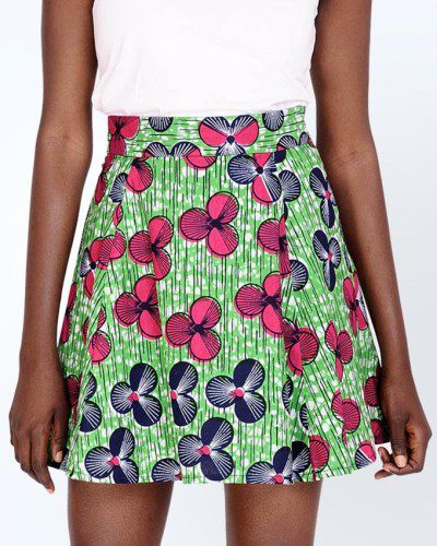 Fashion Police Nigeria - Latest Ankara Mini Skirt - Ankara Shorts
