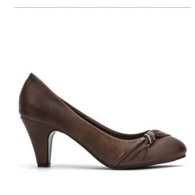 Women-s-Low-Heeled-Shoe---Brown-3727683