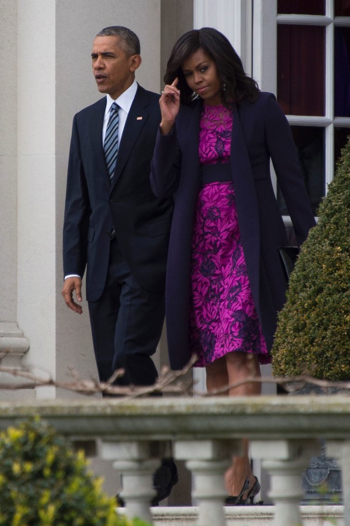 Michelle-Obama-Queen-Elizabeth-90-Birthday-Oscar-de-la-Renta-Purple-Dress-FashionPoliceNigeria-1