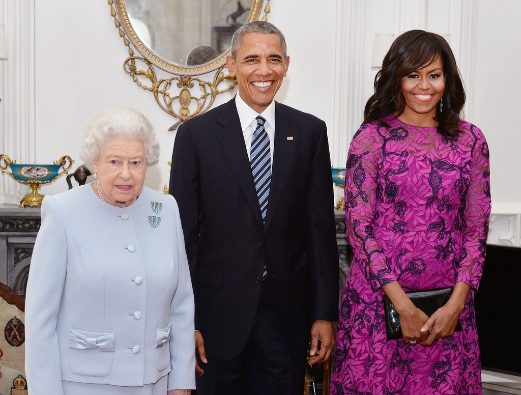 Michelle-Obama-Queen-Elizabeth-90-Birthday-Oscar-de-la-Renta-Purple-Dress-FashionPoliceNigeria-5