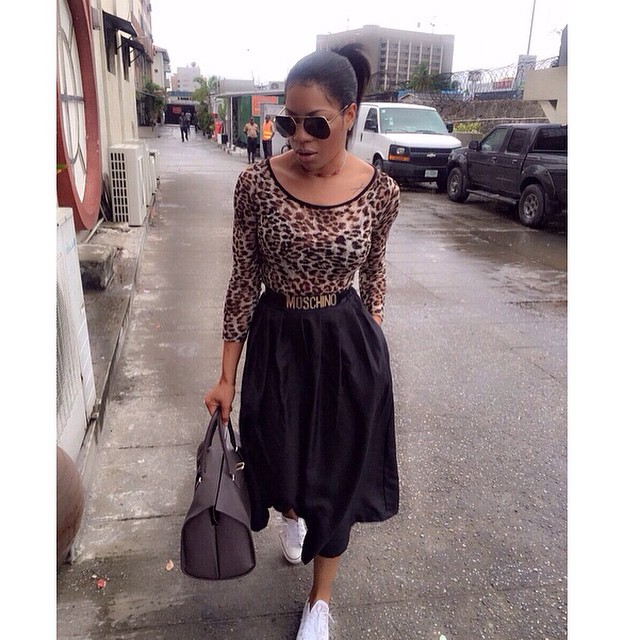 Midi-Skirt-FashionPoliceNigeria