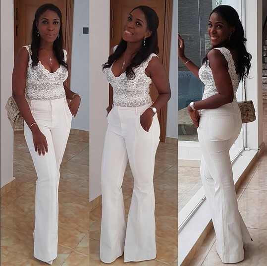 Linda-Ikeji-head-to-toe-white-outfit-FashionPoliceNigeria