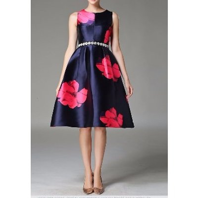 Vintage-Embellished-Flower-Print-Dress-4425877