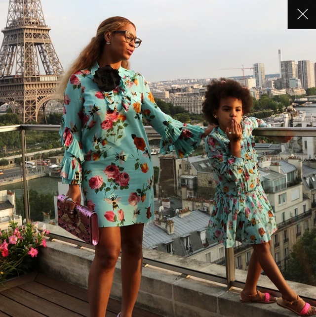 Beyonce-Blue-Ivy-Matching-Outfits-FashionPoliceNigeria-3
