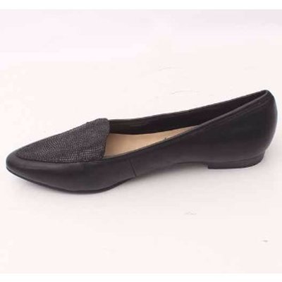 Ann-Marino-Black-Leather-Ladies-Flat-Shoe-4909648