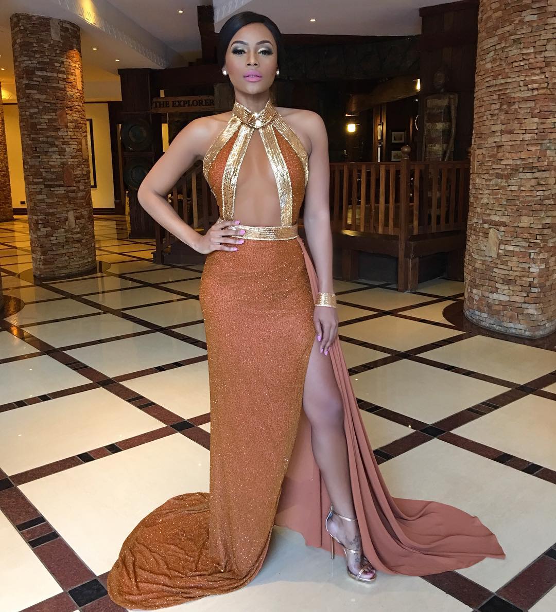 Bonang-Matheba-Uganda-Entertainment-Awards-2016-Red-Carpet-Dress-FashionPoliceNigeria