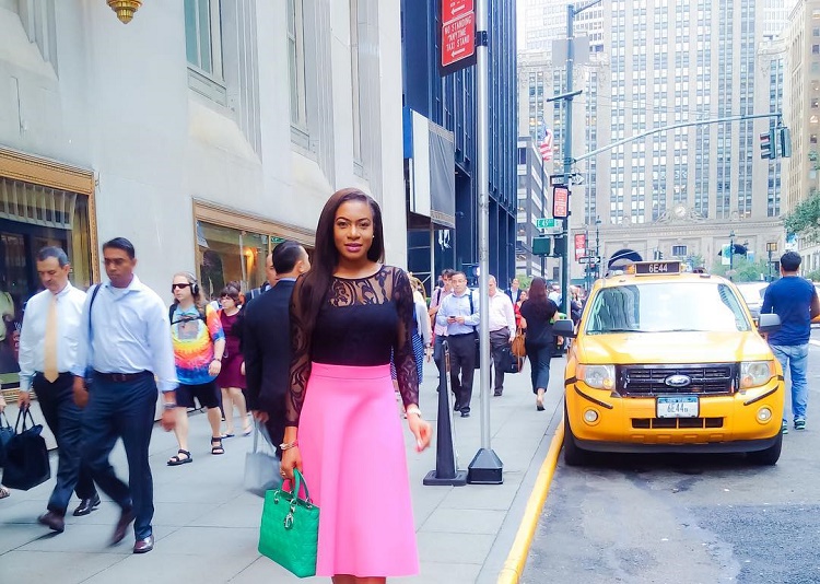 Chika-Ike-fashion-Midi-Skirt-New-York-FashionPoliceNigeria