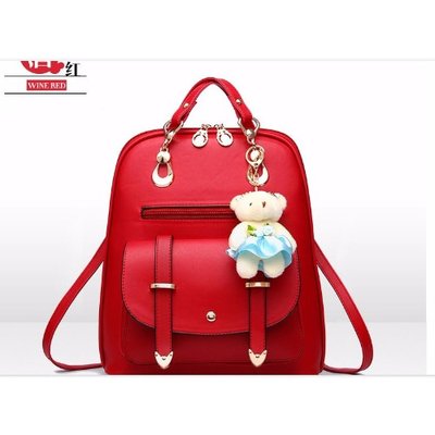 ladies-simple-backpack-red-5592116