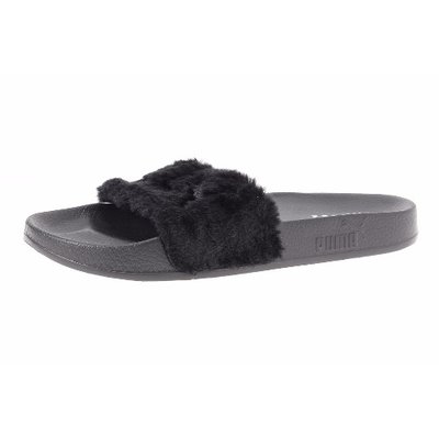 rihanna-faux-fur-slides-black-4307598