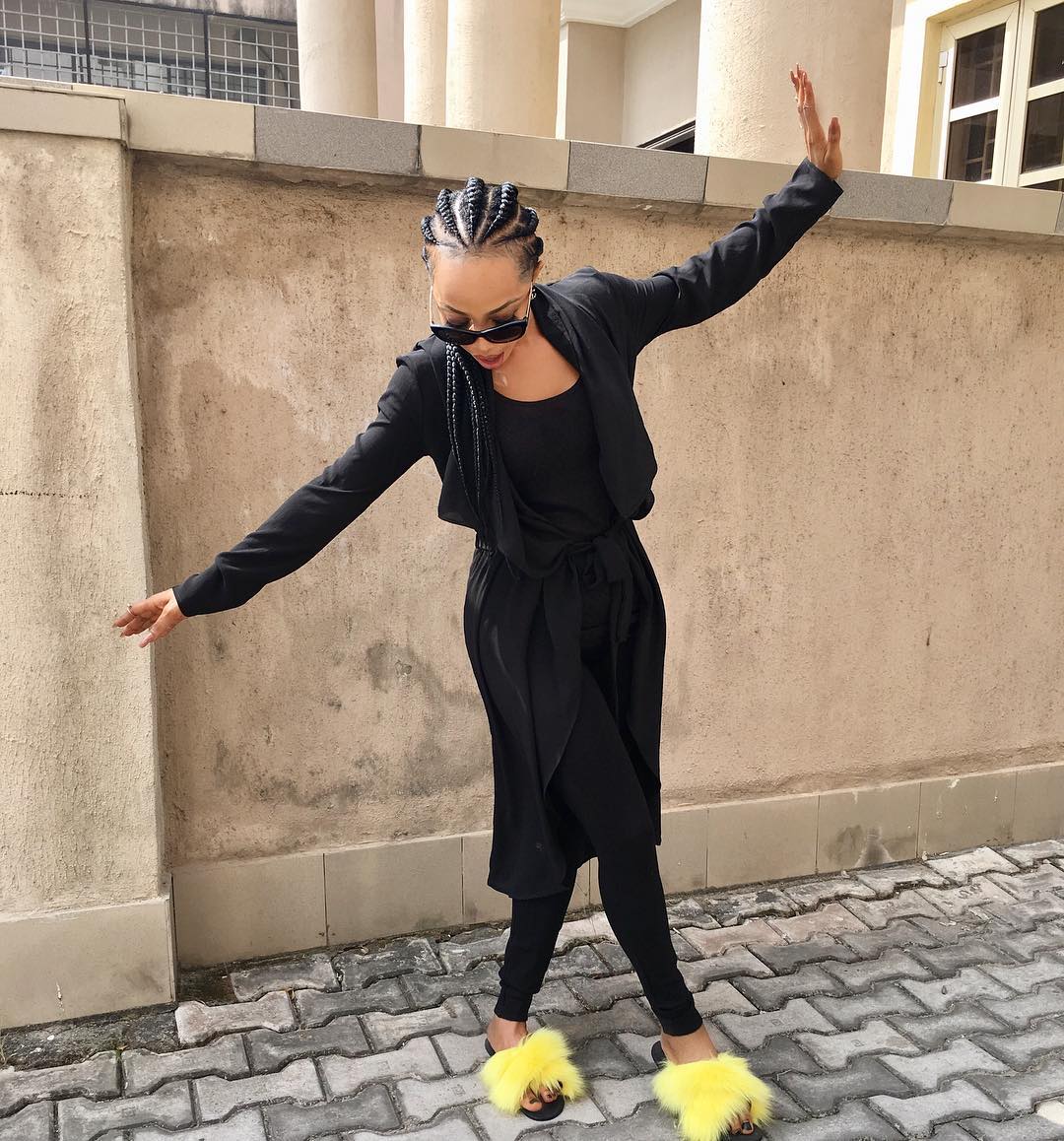 Toke-Makinwa-Vonne-Couture-Slide-Shoes-FashionPoliceNigeria