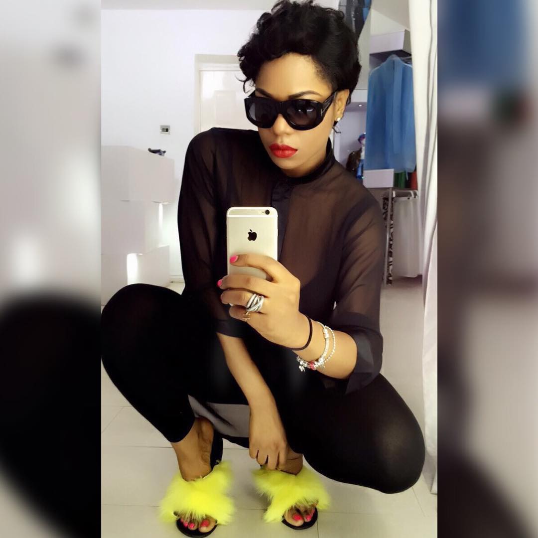 Yvonne-Nwosu-Vonne-Couture-Slide-Shoes-FashionPoliceNigeria