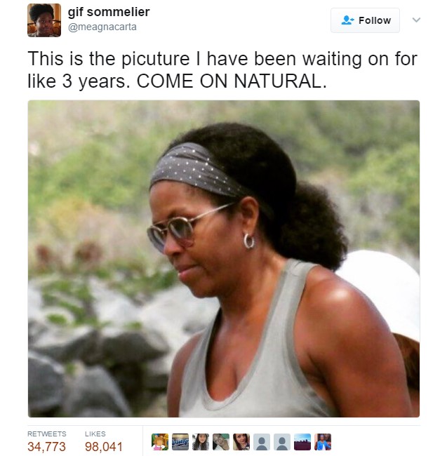Michelle Obama Is Always A Fan Of Natural Hair Fpn