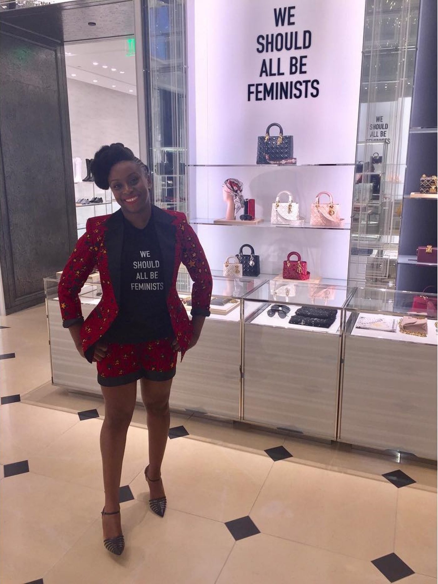 The Reasons Why Chimamanda Ngozi Adichie Is Only Wearing Wearing Nigerian Fashion Brands