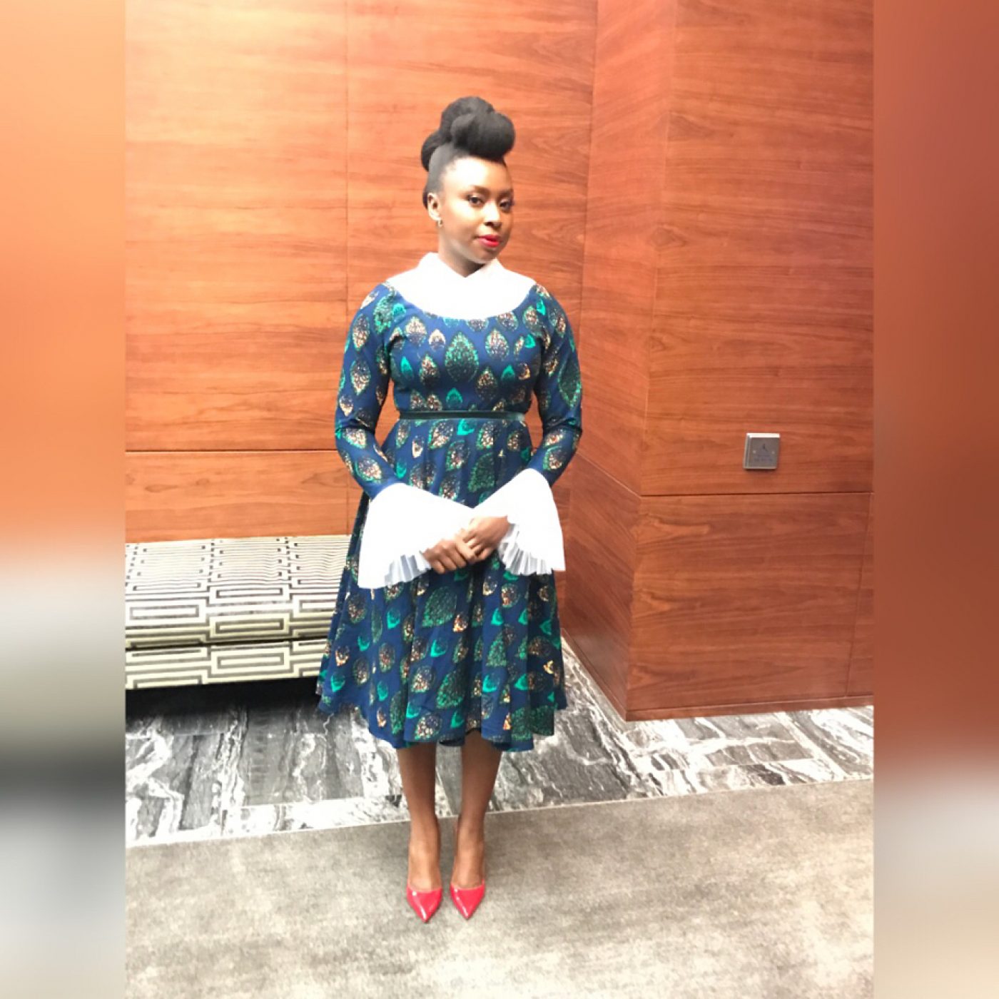 The Reasons Why Chimamanda Ngozi Adichie Is Only Wearing Wearing Nigerian Fashion Brands