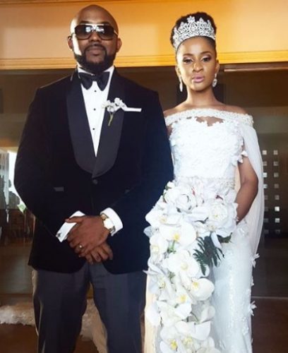 Adesua Etomi "The Wedding Party" wedding dress photo - Fashion Police Nigeria