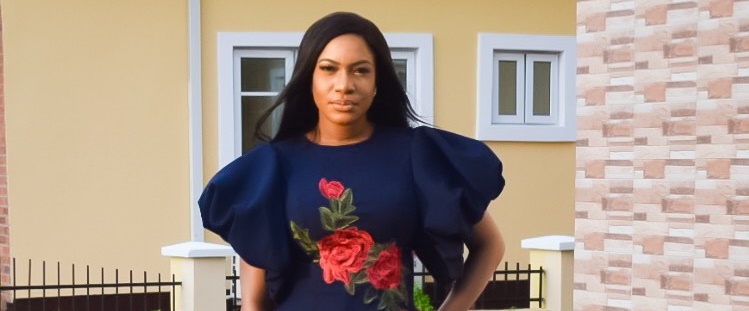 Chika Ike Makes A Plain All-Blue Look Chic