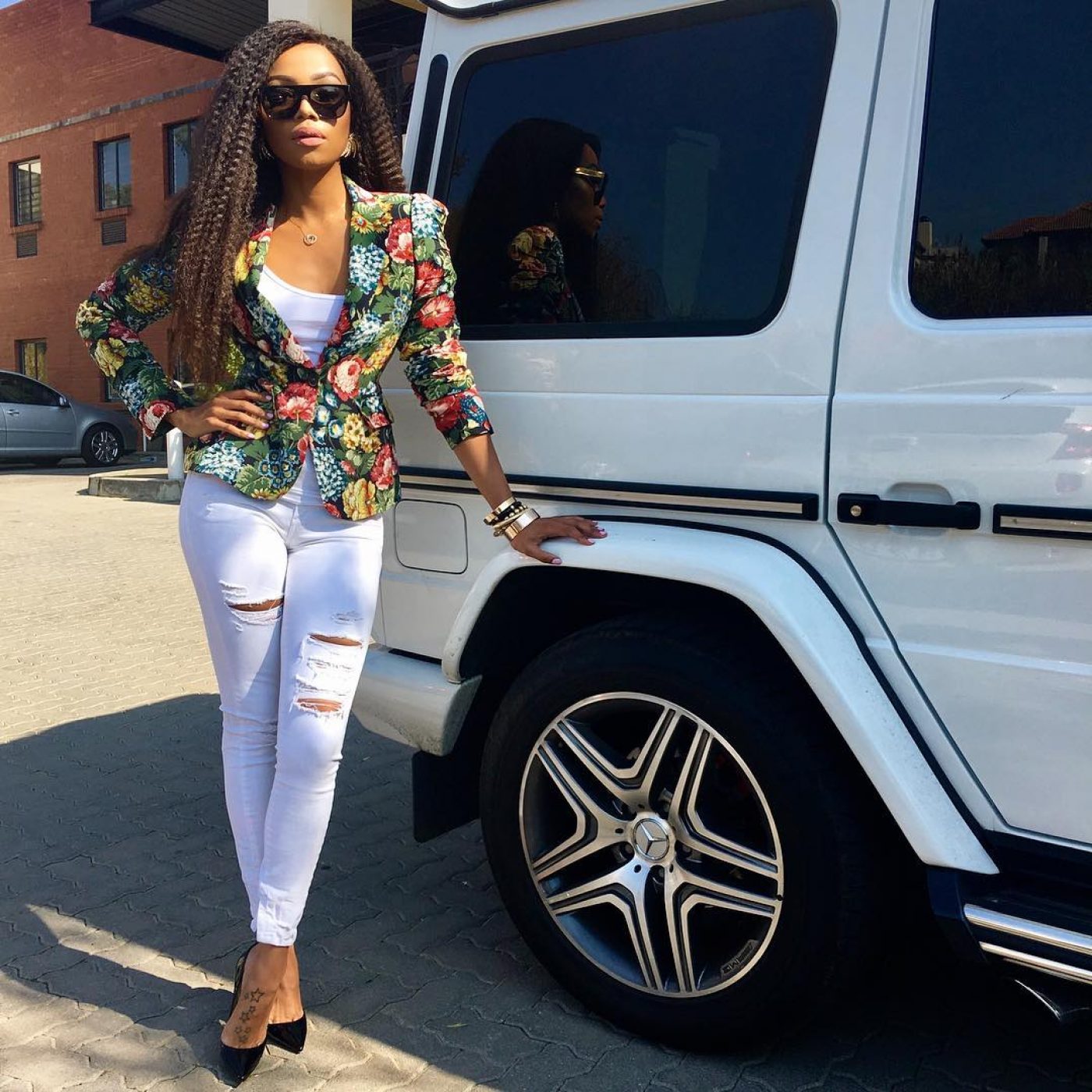 bonang matheba traditional attire