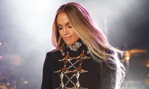 Jennifer Lopez Wore The Highest Double Slit Dress We've Ever Seen
