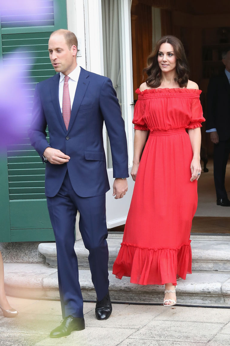 Kate-Middleton-Red-Alexander-McQueen-Maxi-Dress-Berlin-Germany-Tour