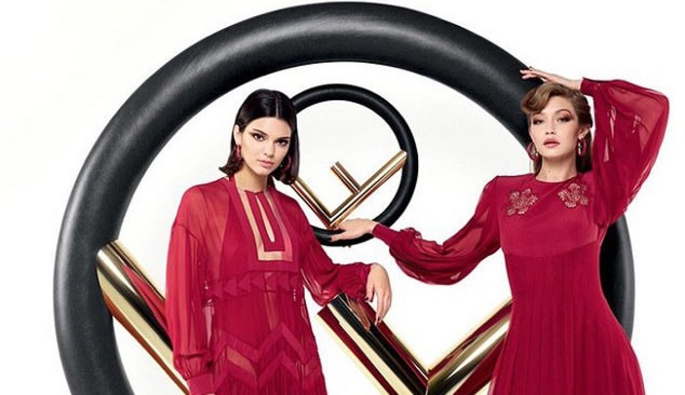 Kendall Jenner And Gigi Hadid Are Twinning In Fendis Latest Campaign Fpn 