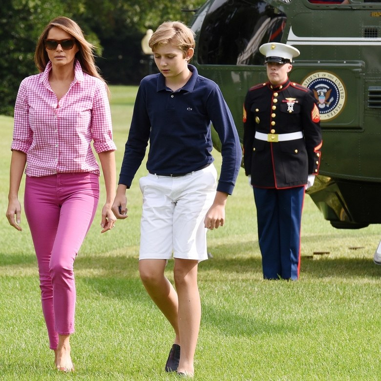 Melania-Trump-Pink-Outfit