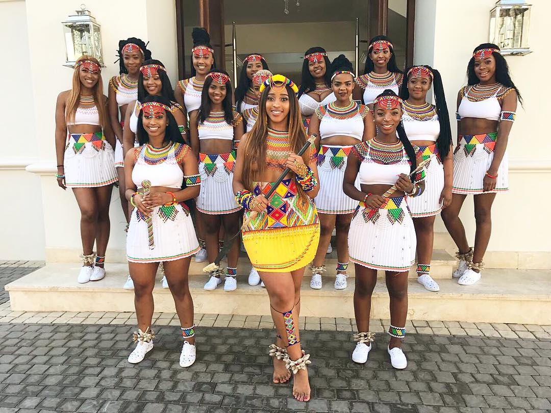 zulu traditional dresses for bridesmaids