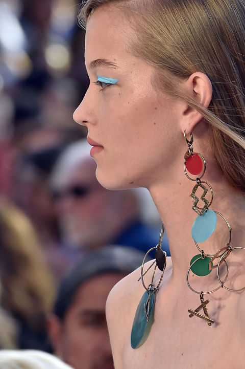 Coveted Earrings Paris Fashion Week Spring 2018