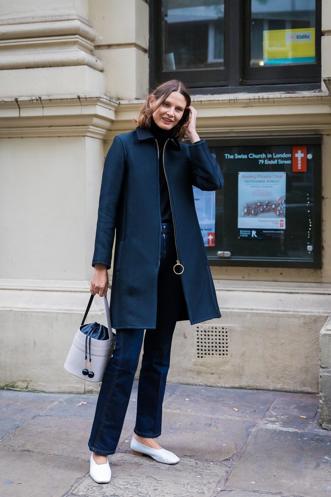 Street Style New London Fashion Week SS18