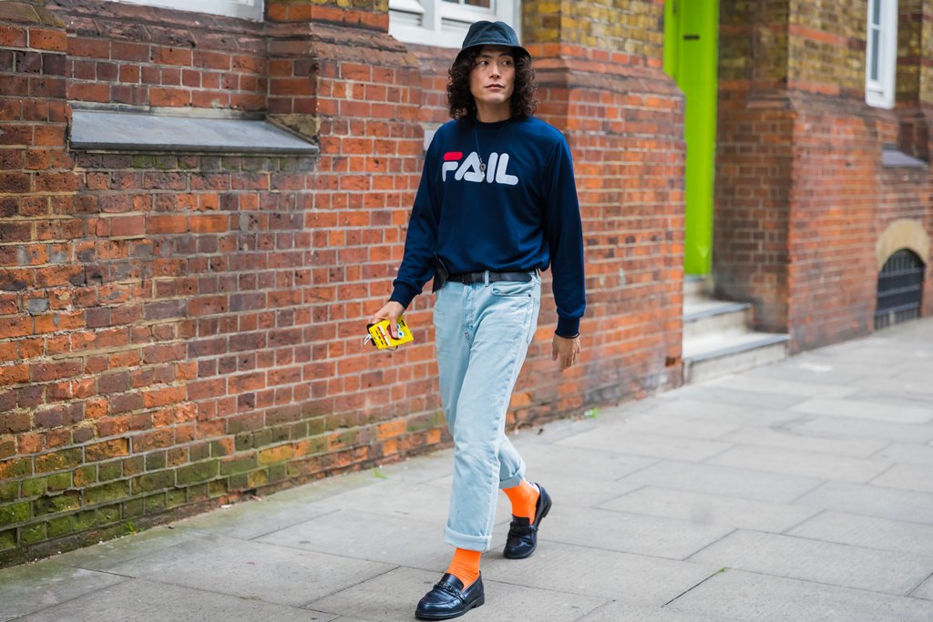 Street Style New London Fashion Week SS18