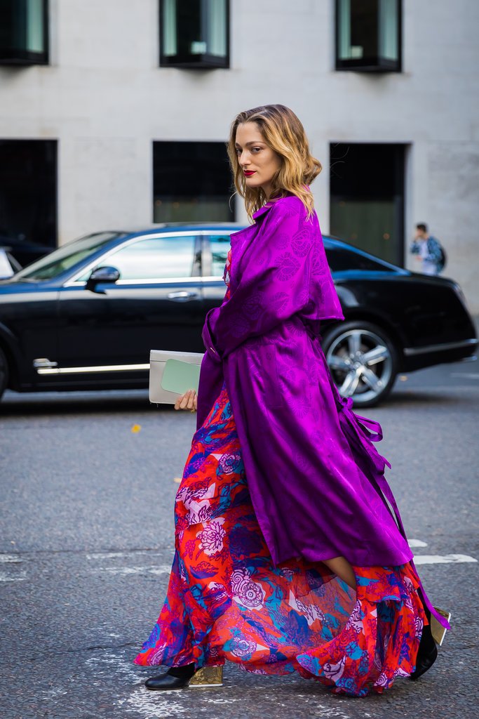 Street Style New London Fashion Week SS18