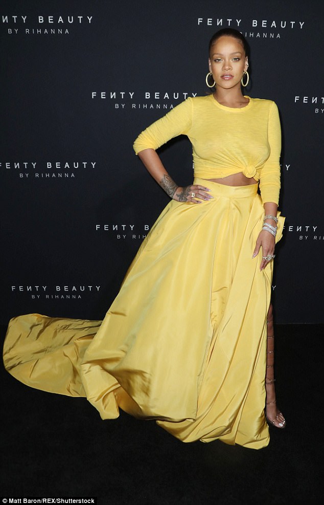 Rihanna Fenty Beauty Launch Red Carpet