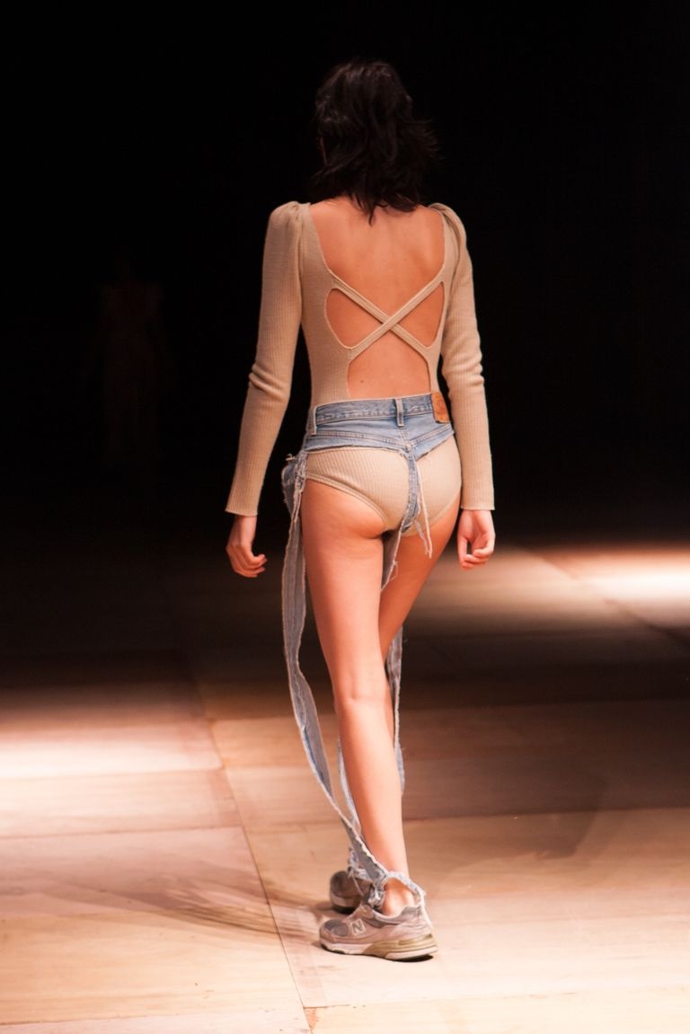 Designer Thibaut Thong Jeans Tokyo Fashion Week