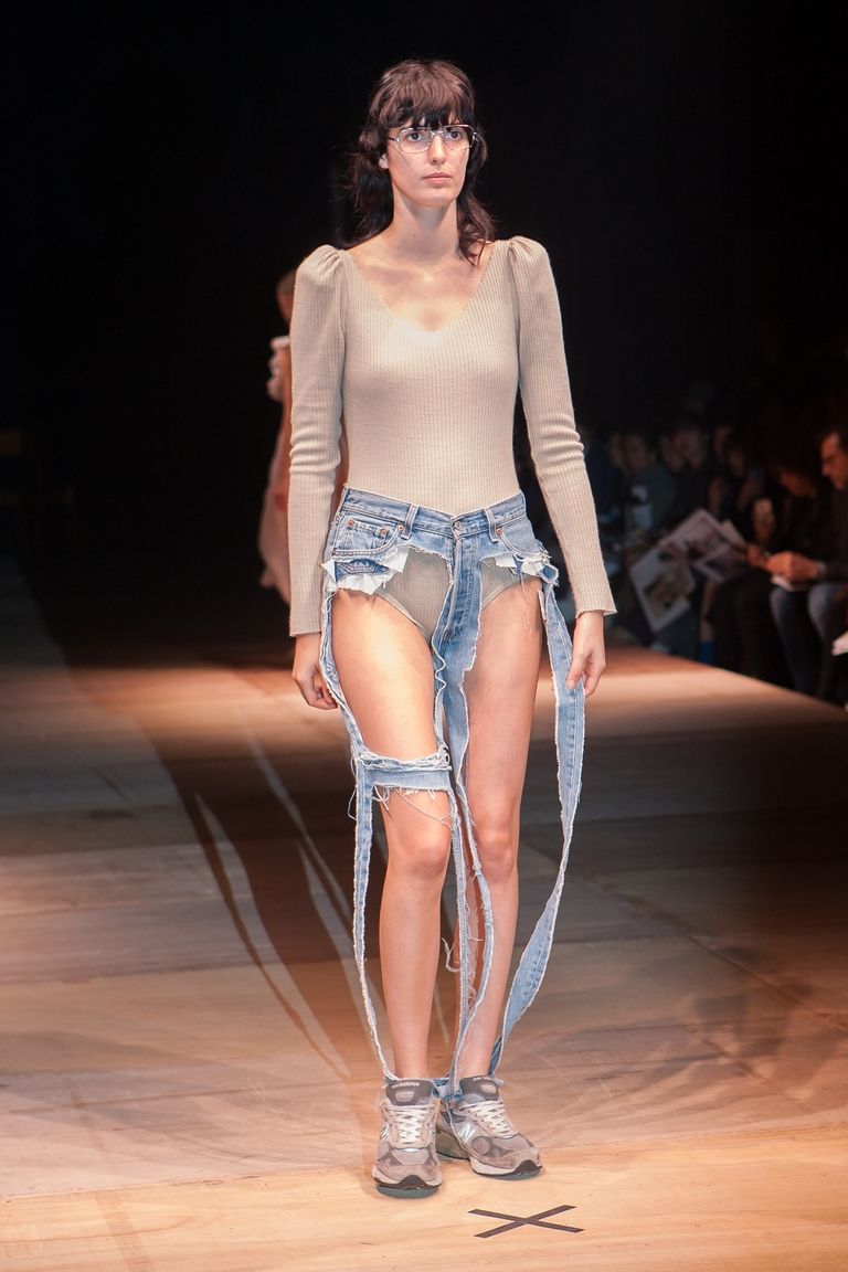 Designer Thibaut Thong Jeans Tokyo Fashion Week