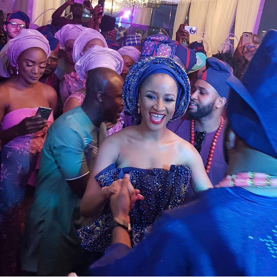 Adesua Etomi Wedding Dress