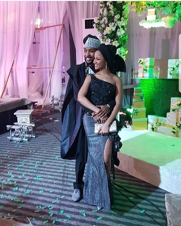 Adesua Etomi Wedding Dress