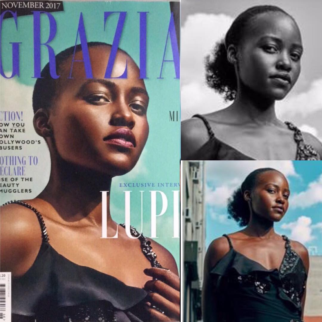 Lupita Nyongo Natural Hair Grazia Magazine