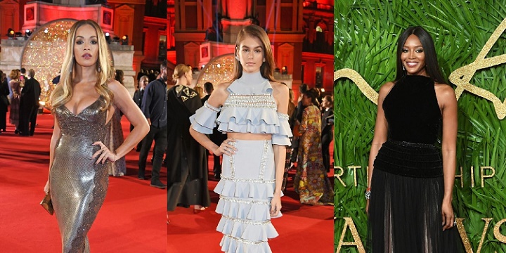 Red Carpet Looks British Fashion Awards