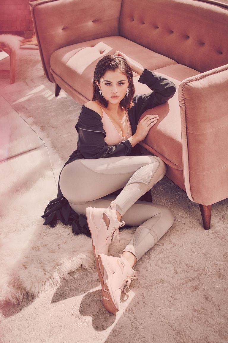 Selena Gomez En Pointe Puma Campaign