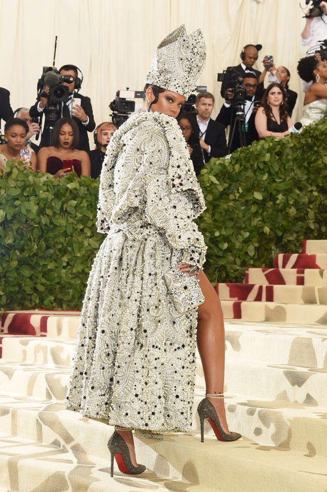 Rihanna Pope Dress Met Gala 2018