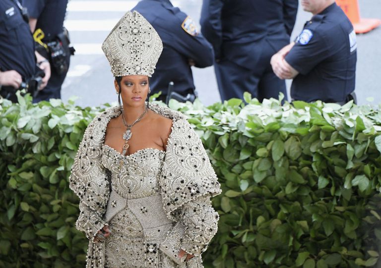 Rihanna Pope Dress Met Gala 2018