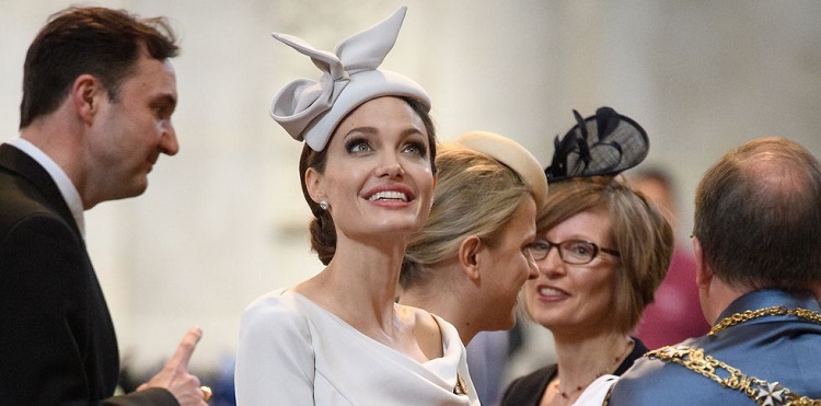 Angelina Jolie Duchess Style London