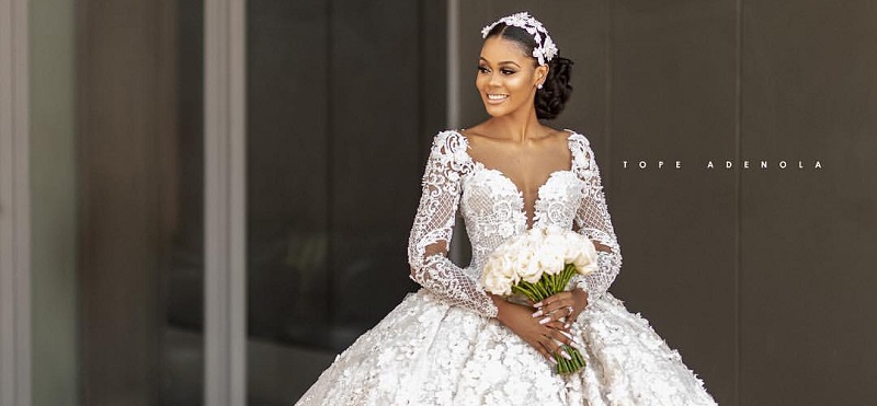 ex-beauty-queen-Debbie-Kanu-dream-wedding-gown