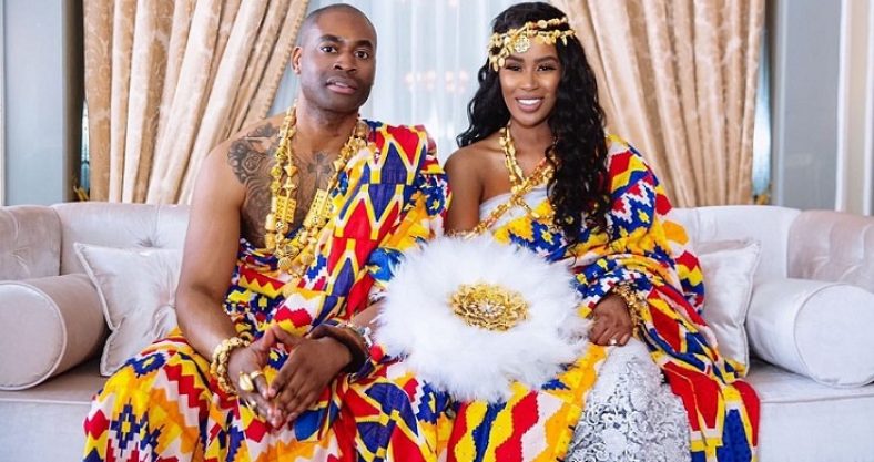 This Ghanaian Brides Traditional Wedding Dress Is As Vibrant As Youd