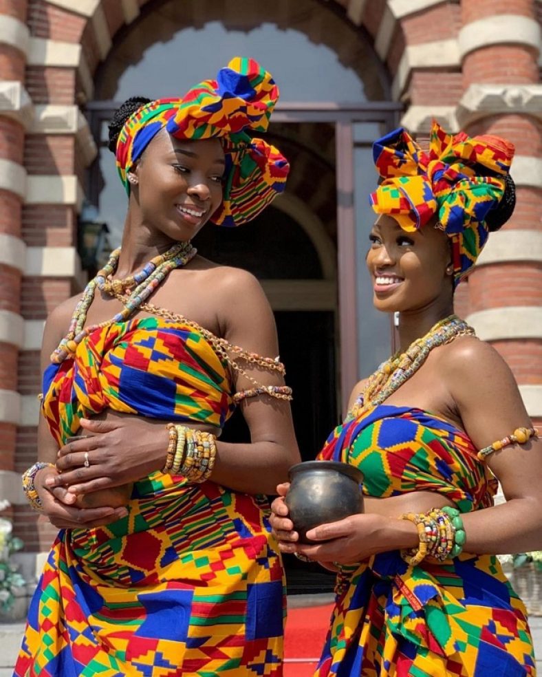 This Ghanaian Bride s Traditional Wedding Dress Is As Vibrant As You d 