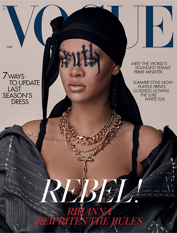 British Vogue Rihanna May Issue 2020